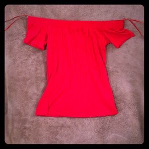 Over the shoulder top